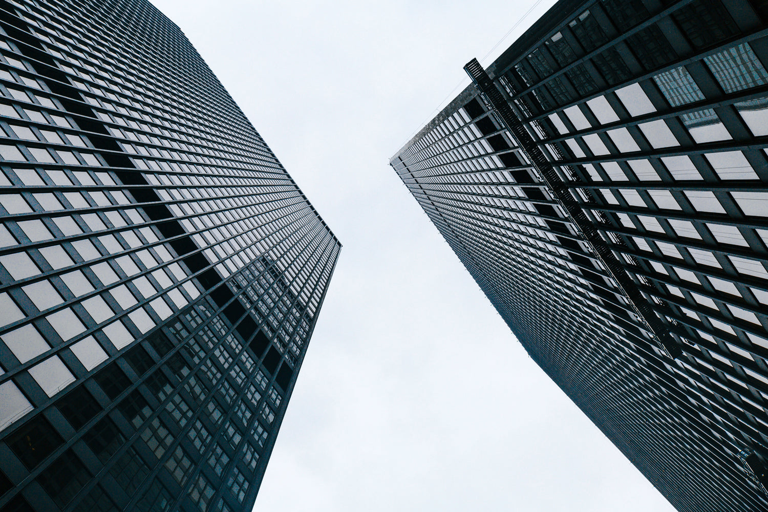 clean office building windows